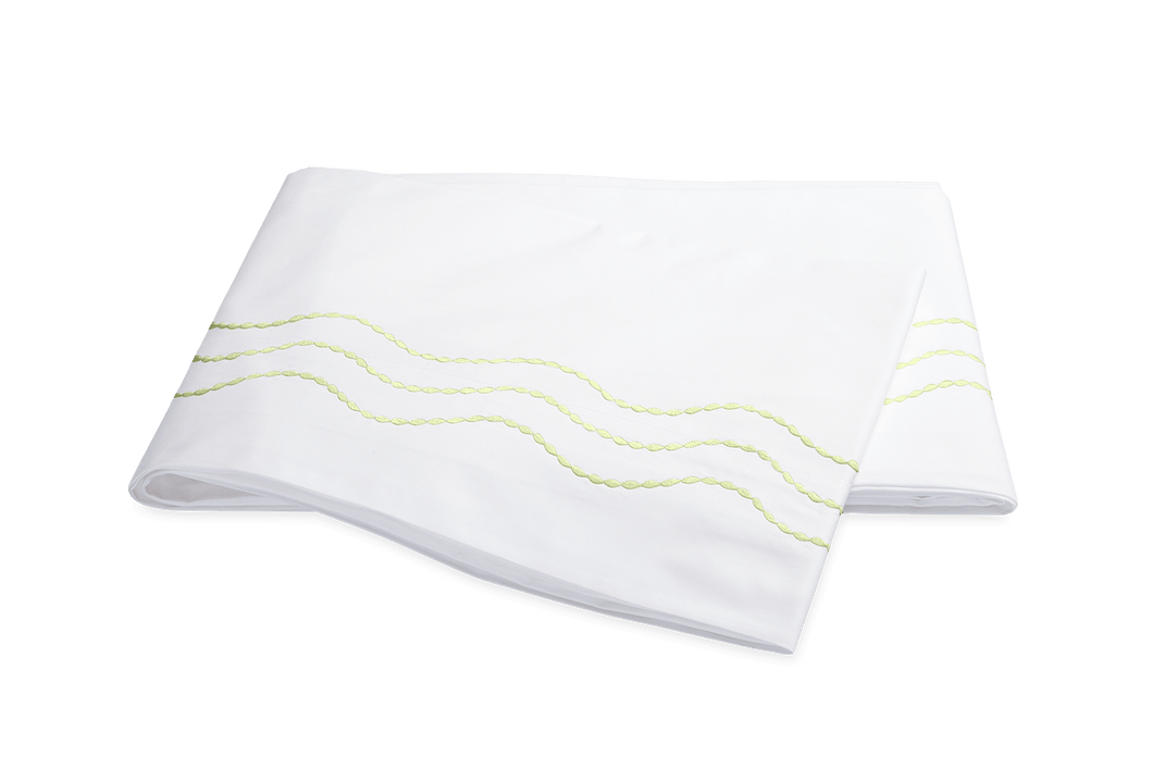 Serena Twin Flat Sheet, Spring Green