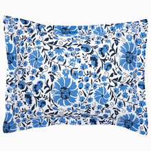 Load image into Gallery viewer, Zoya Azure Organic Standard Sham
