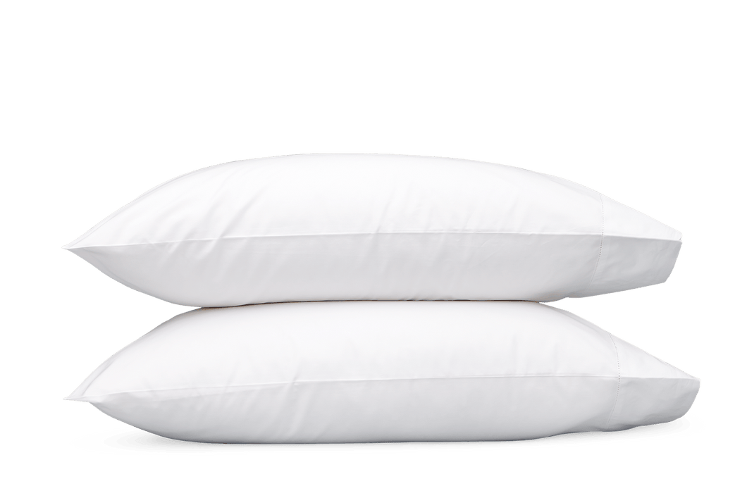 Sierra Hemstitch Standard Case, Pair | White