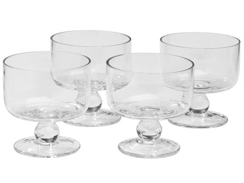 Simplicity Dessert Coupes, Set of 4
