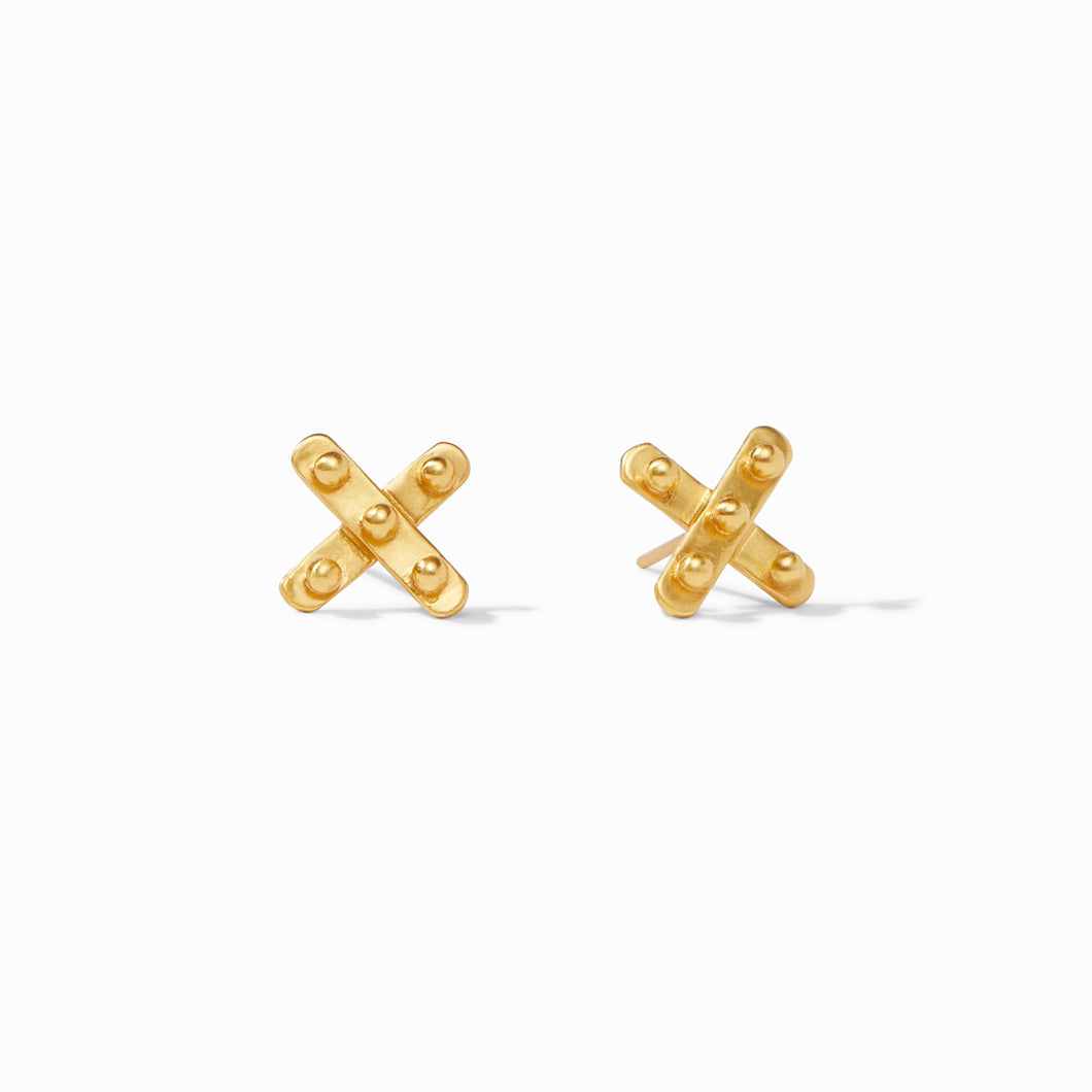 SoHo Demi X Stud, Gold