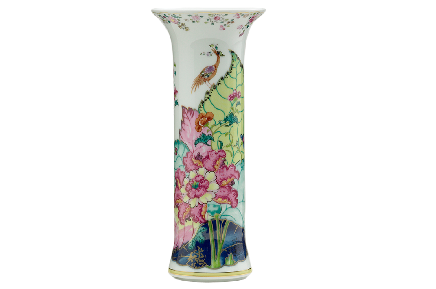 TOBACCO LEAF TRUMPET VASE LAMP - Thumbnail 2