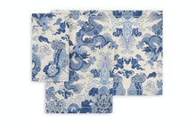 Load image into Gallery viewer, Magic Mountain Dinner Napkins- Set of 4, Porcelain Blue
