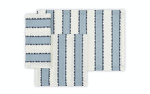 Load image into Gallery viewer, Apollo Stripe 90&quot; Round Tablecloth, Sky
