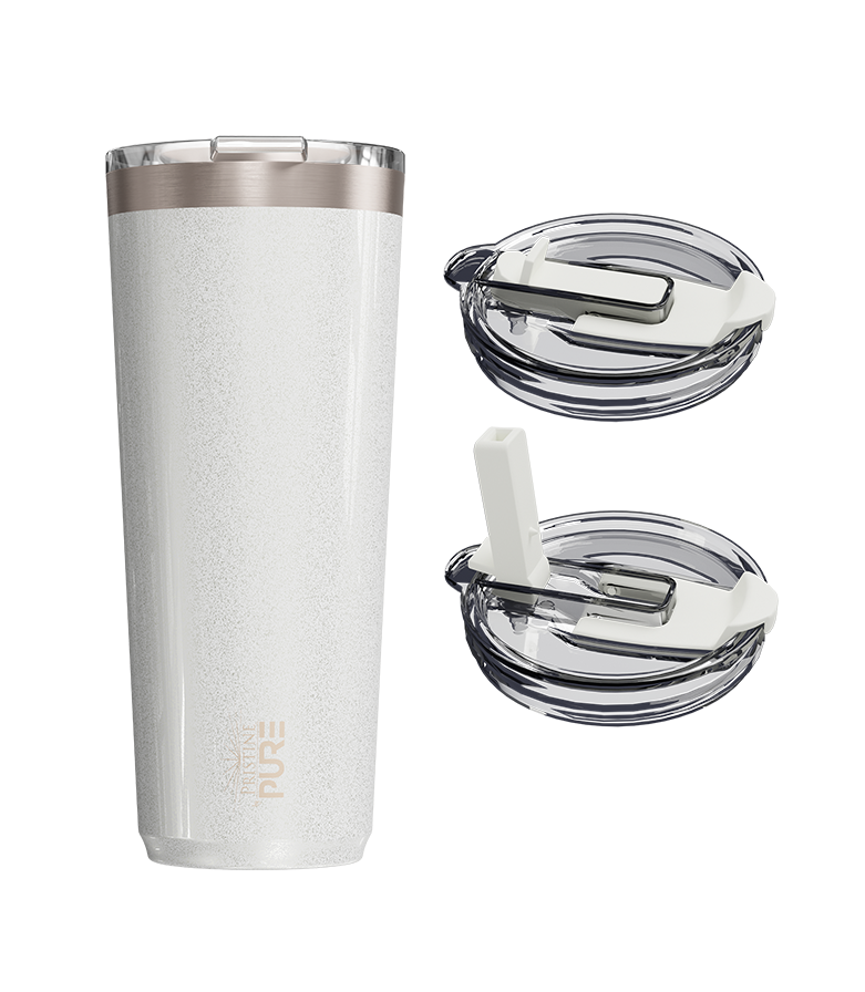 Twistie 32oz Antimicrobial Tumbler, Diaphanous
