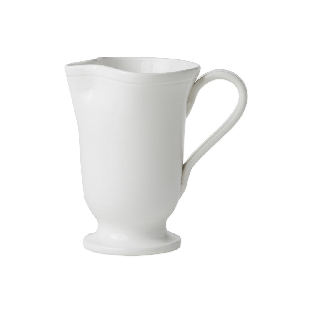 Fresh White Footed Pitcher, Lg