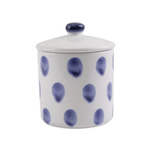 Load image into Gallery viewer, Santorini Dot Small Canister
