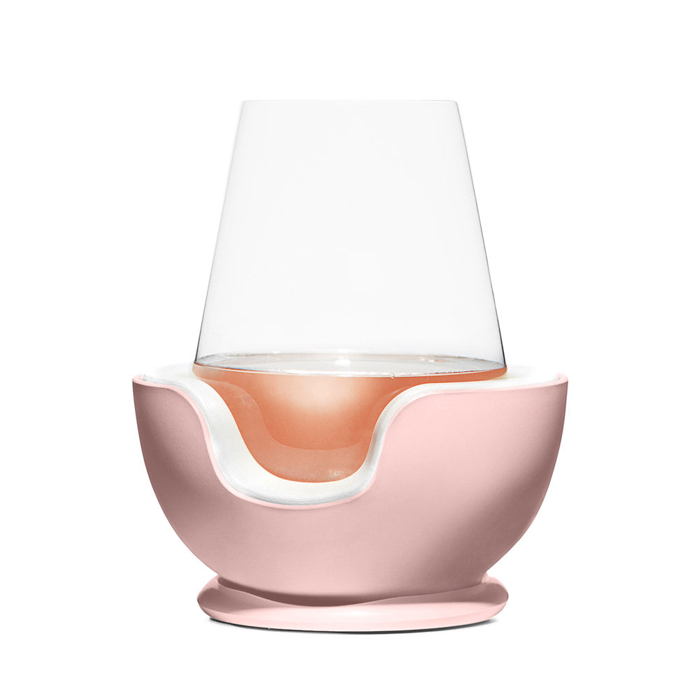 Stemless Wine Chiller, Rose