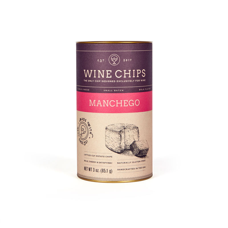 Manchego Wine Chips, 3oz