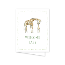 Load image into Gallery viewer, Zoo in the City Baby Card
