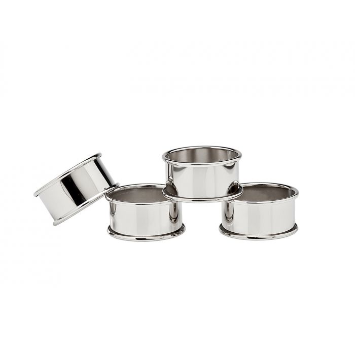 Round Napkin Ring, Set of 4