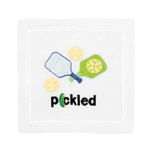 Load image into Gallery viewer, &quot;Pickled&quot; Cocktail Napkins, Set of 4
