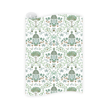 Load image into Gallery viewer, Bunny&#39;s Garden Wrapping Paper Roll
