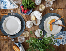 Load image into Gallery viewer, Berry &amp; Thread Whitewash Flared Dinner Plate
