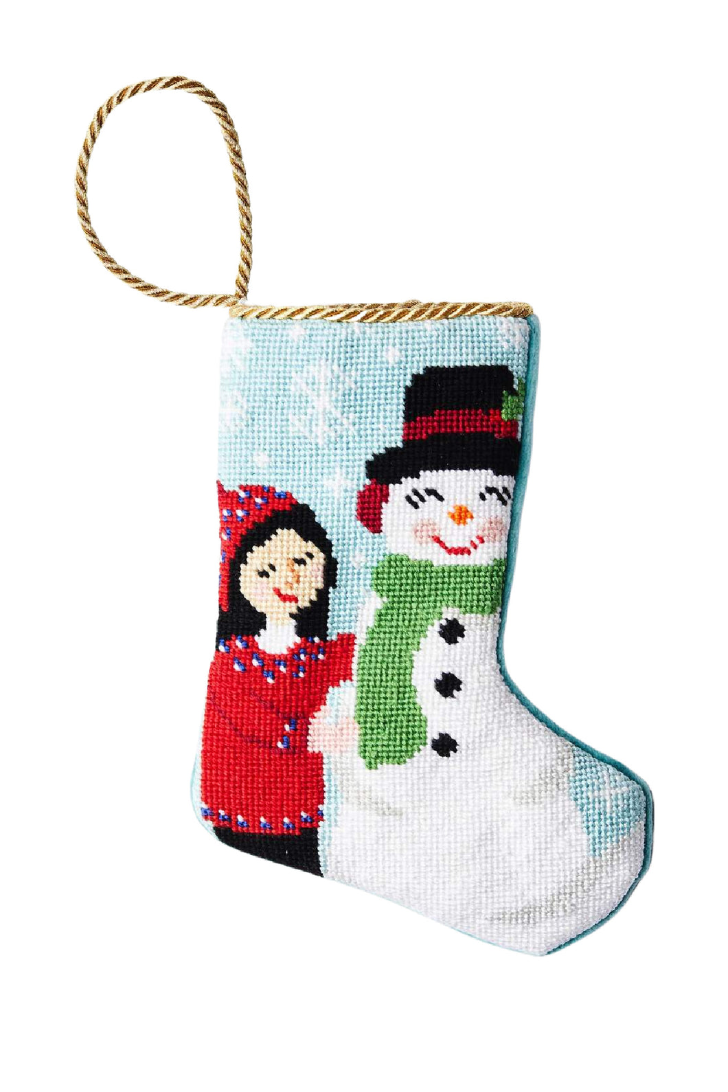 Friend of Frosty Bauble Stocking