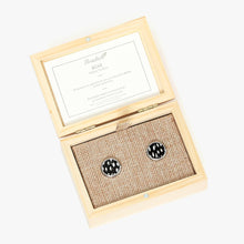 Load image into Gallery viewer, Bear Cufflinks, Rhodium
