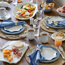 Load image into Gallery viewer, Berry &amp; Thread Chambray Dinner Plate
