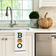 Load image into Gallery viewer, BOO Boxwood Tea Towel
