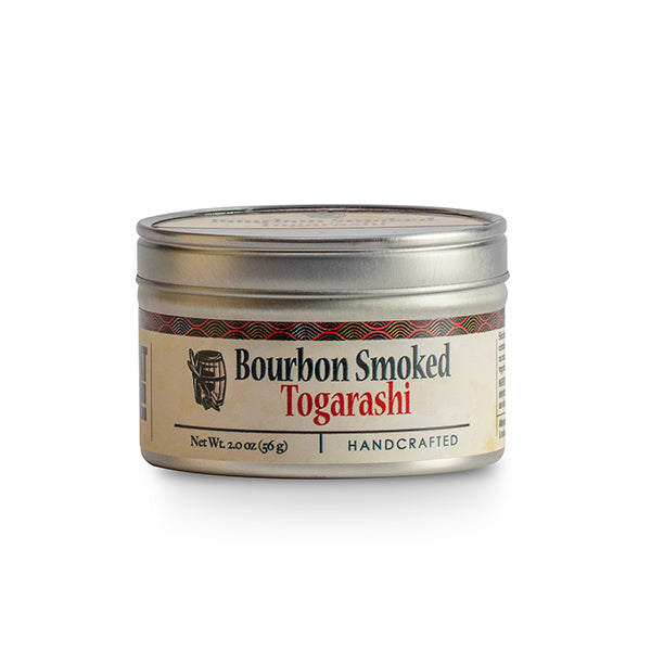 Bourbon Smoked Togarashi, 2oz Tin