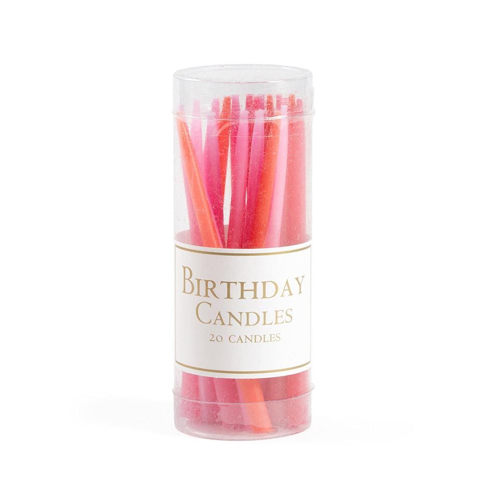 Birthday Candles in Flower Petals - 20 Candles Per Box