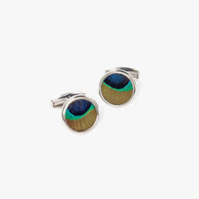 Load image into Gallery viewer, Capers Cufflinks, Rhodium
