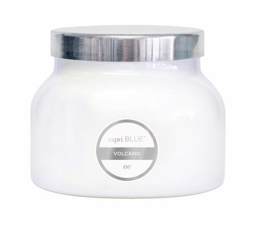 Volcano White Signature Jar Candle, 19oz.
