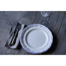 Load image into Gallery viewer, Filet Blue Dinner Plate
