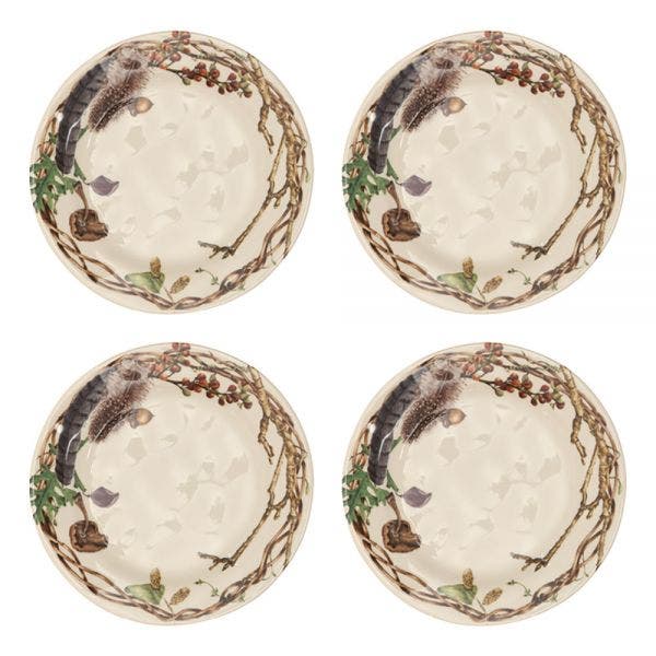 Forest Walk Party Plates, Set/4