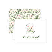 Load image into Gallery viewer, Scallop Garden Pink Thank You Card
