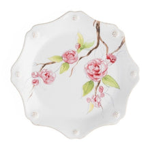 Load image into Gallery viewer, Berry &amp; Thread Floral Sketch Camellia Dessert/Salad Plate
