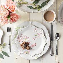 Load image into Gallery viewer, Berry &amp; Thread Floral Sketch Cherry Blossom Dessert/Salad Plate

