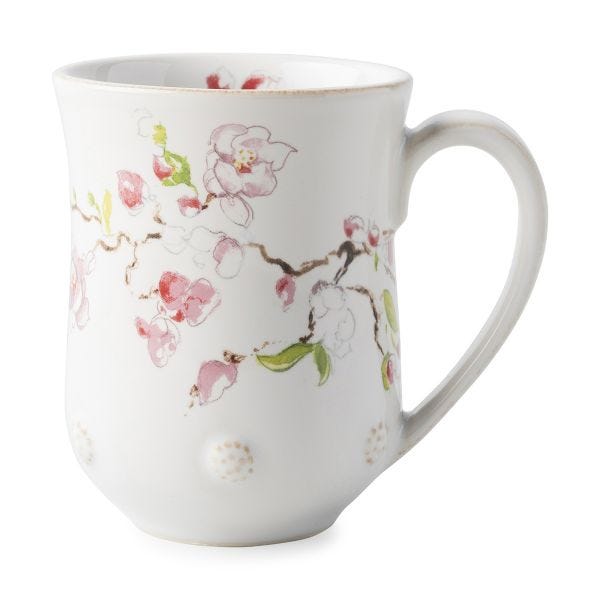 Berry & Thread Floral Sketch Cherry Blossom Mug