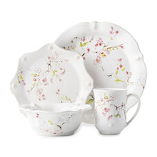 Load image into Gallery viewer, Berry &amp; Thread Floral Sketch Cherry Blossom, 4pc Place Setting
