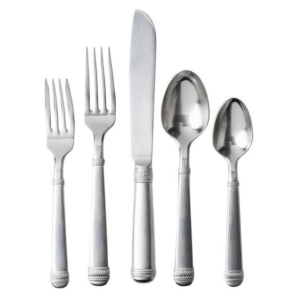 Le Panier Bright Satin, 5pc Place Setting