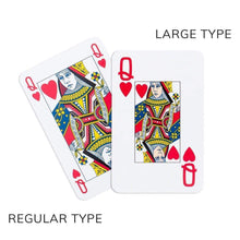 Load image into Gallery viewer, Plaid Bridge Gift Set , Jumbo - 2 Playing Card Decks &amp; 2 Score Pads
