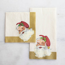 Load image into Gallery viewer, Santa Cocktail Napkin, 20 Ct
