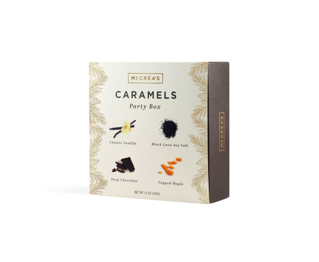McCrea's Caramels Limited Edition Holiday Party Box, 12 oz
