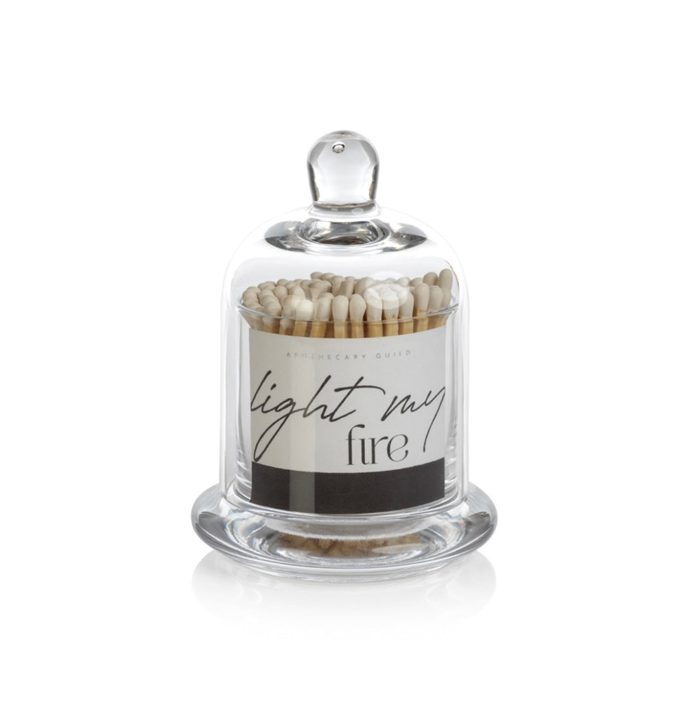 Light My fire Match Cloche, Black & White Matches