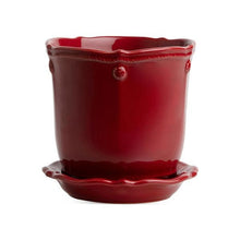 Load image into Gallery viewer, Berry &amp; Thread Ruby 5.25&quot; Planter &amp; Saucer
