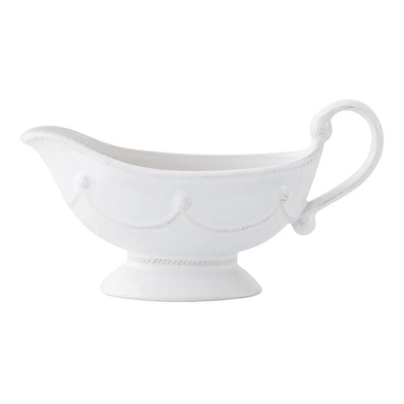 Berry & Thread Whitewash Scallop Sauce Boat Stand