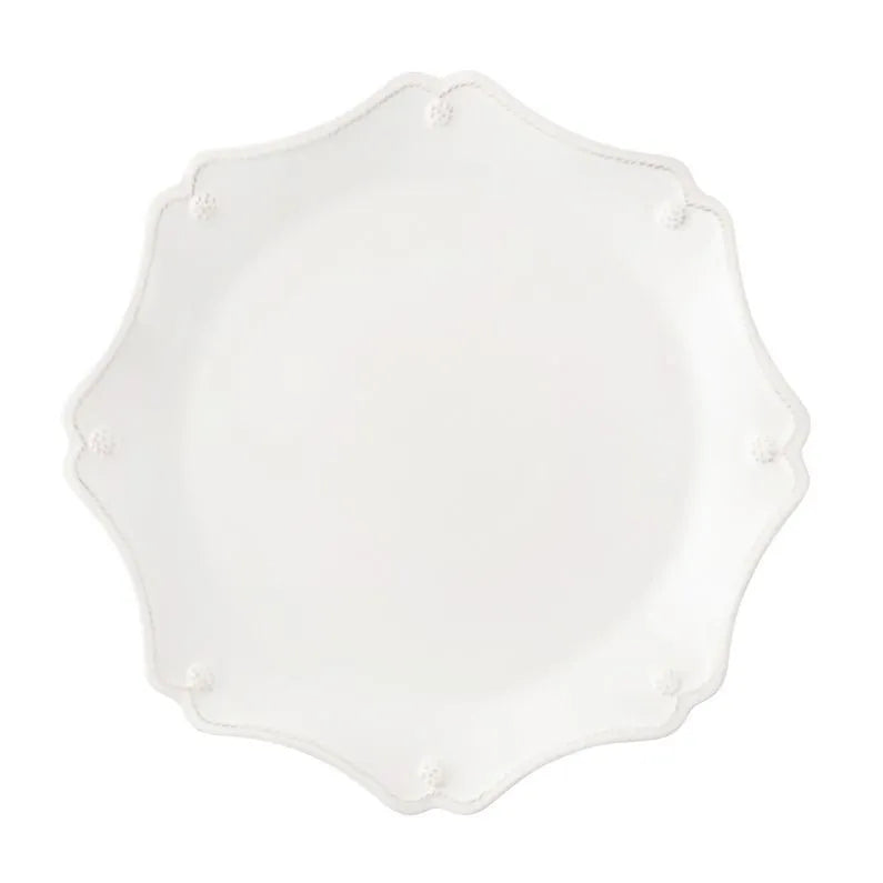 Berry & Thread Whitewash Scallop Platter/Charger
