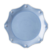 Load image into Gallery viewer, Berry &amp; Thread Chambray Scalloped Dessert/Salad Plate
