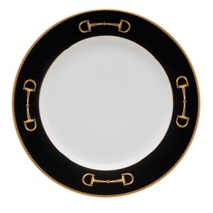 Cheval Black Salad Plate