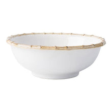 Load image into Gallery viewer, Classic Bamboo Natural 11&quot; Serving Bowl
