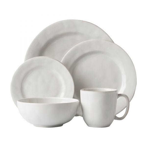 Puro Whitewash, 5pc Place Setting