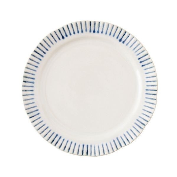 Juliska Sitio Stripe Dessert/Salad Plate - Thumbnail 3