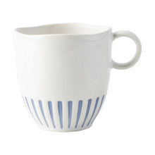 Load image into Gallery viewer, Juliska Sitio Stripe Indigo Mug
