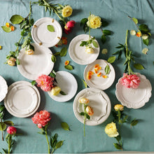 Load image into Gallery viewer, Berry &amp; Thread Whitewash Scallop Dessert/Salad Plate
