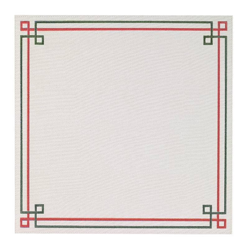 Link Red and Green Placemat, Set of 4