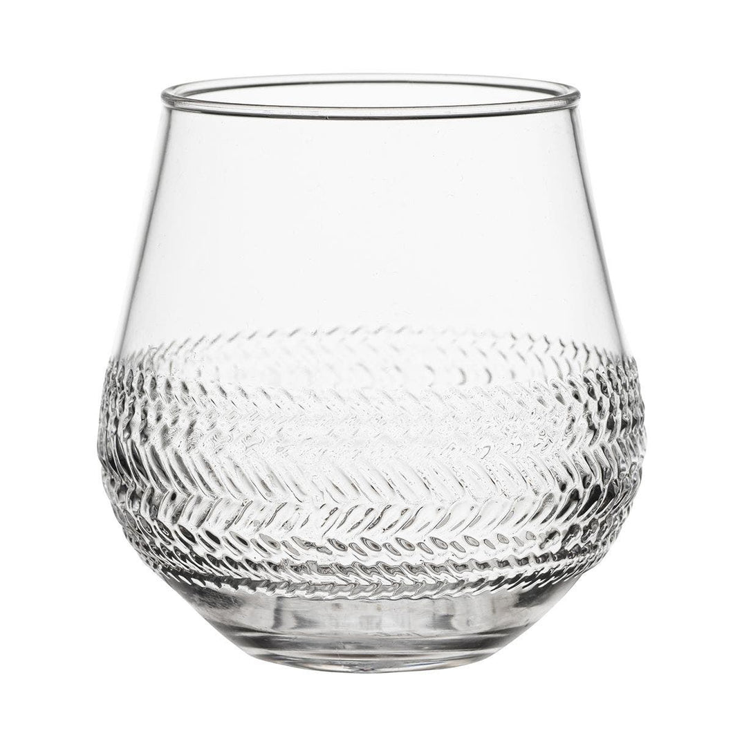 Le Panier Acrylic Stemless Wine Glass